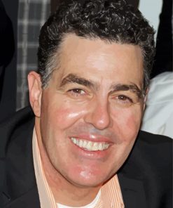 Classy Adam Carolla paint by number