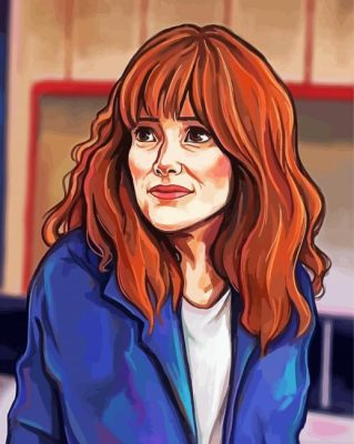 Cool Joyce Byers Art paint by number