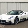 Cool Pearl White MC20 Maserati paint by number