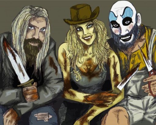Cool The Devil's Rejects paint by number