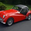 Cool Triumph TR3A Paint by number