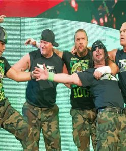 D Generation X Team paint by number