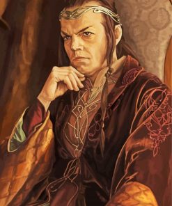 Elrond Character Art paint by number