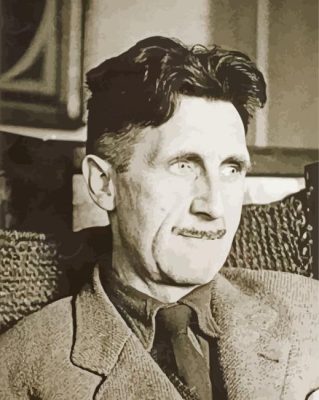 George Orwell paint by number