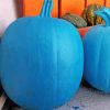 Halloween Blue Pumpkin paint by number