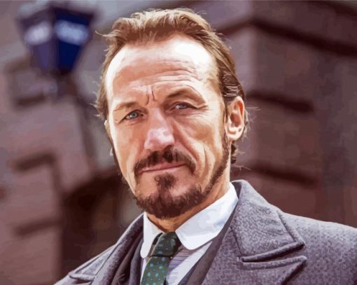 Jerome Flynn Actor paint by number