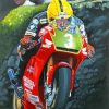 Legend Joey Dunlop Art paint by number