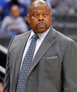 Patrick Ewing Coach paint by number