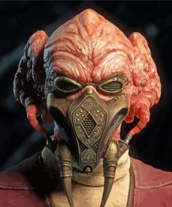 Plo Koon Character paint by number