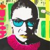 Ruth Bader Pop Art paint by number