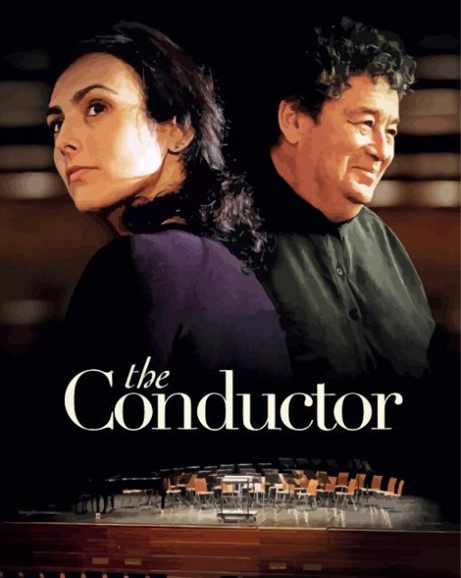 The Conductor Movie Poster Paint by number