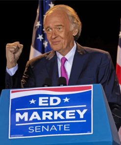 Us Senator Ed Markey Paint by number