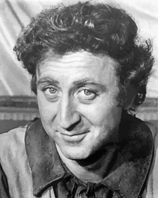 Vintage Gene Wilder Paint by number