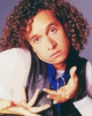 Vintage Pauly Shore paint by number