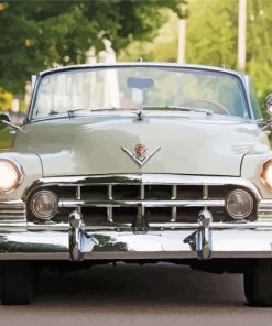 1950s Cadillac Front paint by number