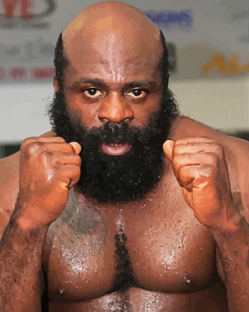Aesthetic Kimbo Slice paint by number