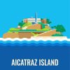 Alcatraz Island Illustation paint by number