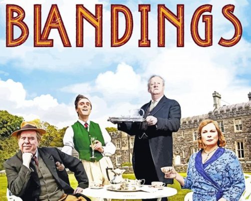 Blandings Poster paint by number