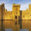 Bodiam Spine Defense Castle paint by number