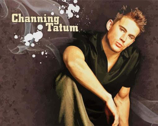 Channing Tatum paint by number