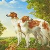 Dogs With Landscape Yana Movchan paint by number