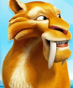 Diego Ice Age Paint by number