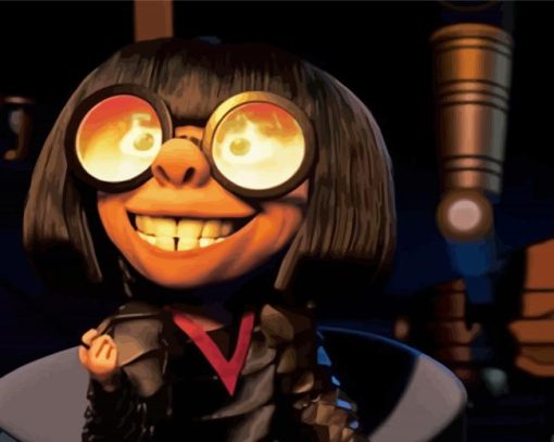 Edna Mode Art paint by number