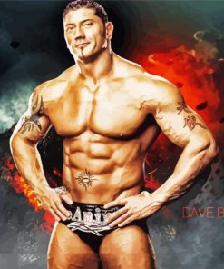Fighter Batista paint by number
