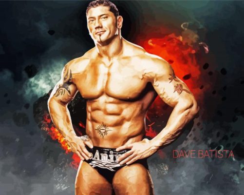 Fighter Batista paint by number