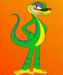 Gex Character Art paint by number