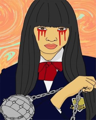 Gogo Yubari Art paint by number