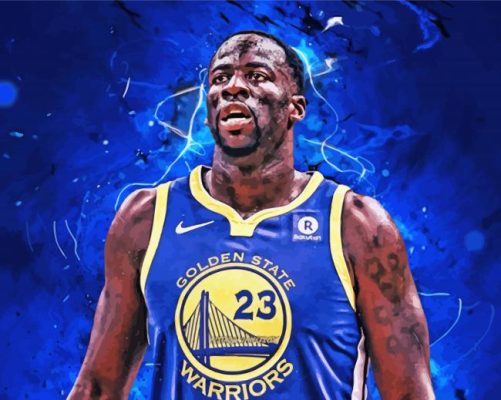 Golden State Warriors Draymond Green paint by number