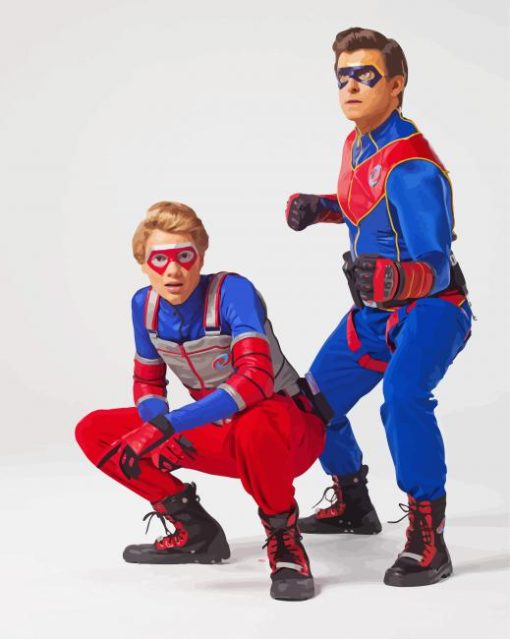 Henry Danger Serie paint by number