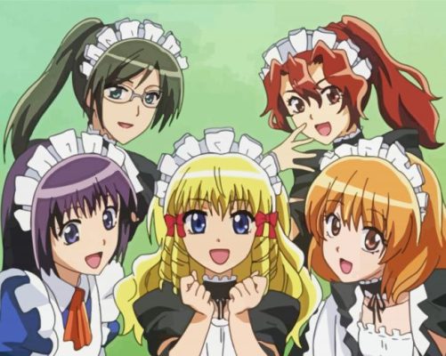 Kaichou Wa Maid Sama Anime Girls Paint by number