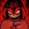 Knuckles The Echidna Red Hedgehog paint by number