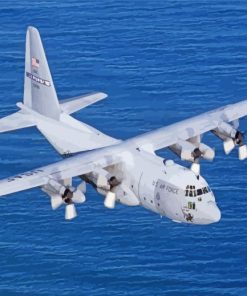 Lockheed C130 Hercules paint by number