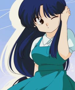 Ranma Anime Girl Paint by number
