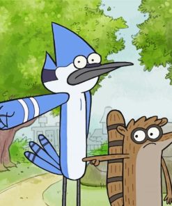Regular Show Animation paint by number
