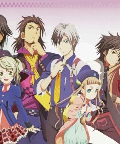 Tales Of Xillia Video Game Characters paint by number