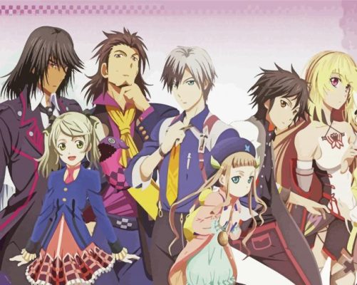 Tales Of Xillia Video Game Characters paint by number