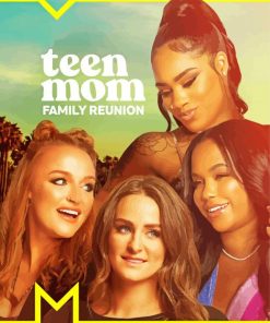 Teen Mom Family Reunion Poster paint by number
