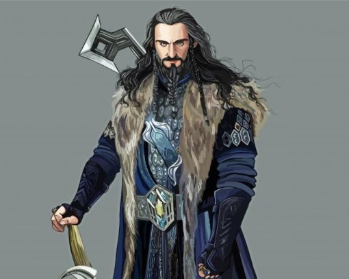 Thorin Oakenshield Art paint by number