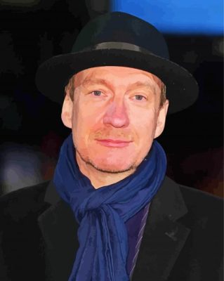 The Actor David Thewlis paint by number