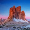 Tre Cime Di Lavaredo Italy paint by number