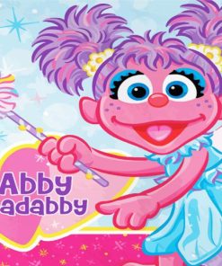 Abby Cadabby Poster Paint by number