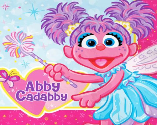 Abby Cadabby Poster Paint by number