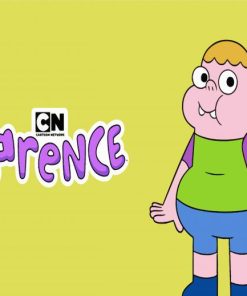 Clarence Cartoon Network paint by number