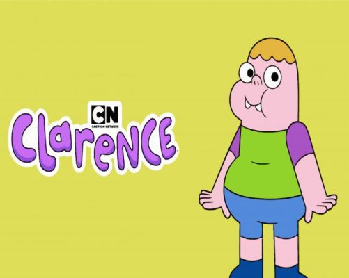 Clarence Cartoon Network paint by number