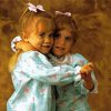 Cute Mary Kate And Ashley Paint by number