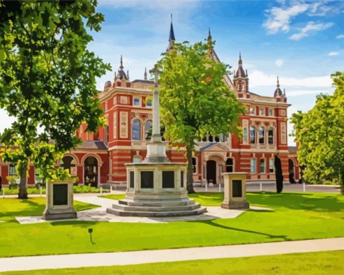 Dulwich College In Uk paint by number